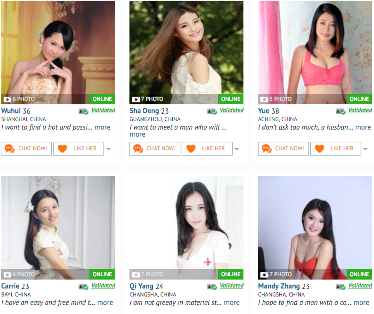 Asia Charm Dating Site